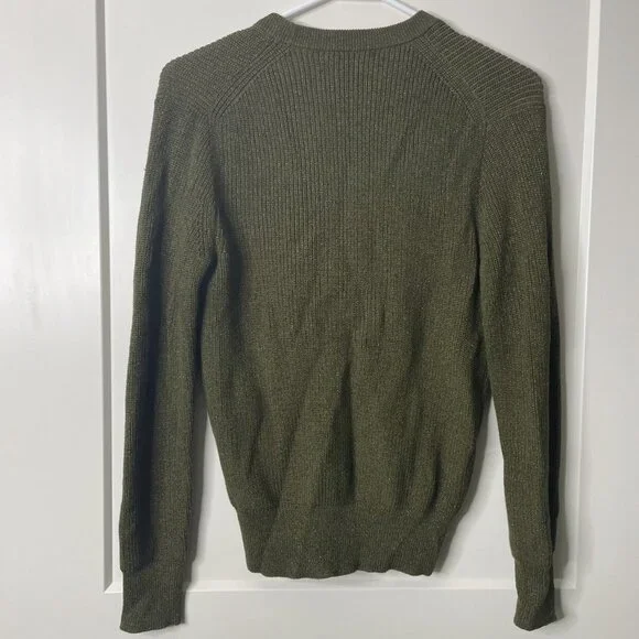 Women’s / Teen’s J. Crew Green Cardigan Sweater Size Small - Picture 6 of 7